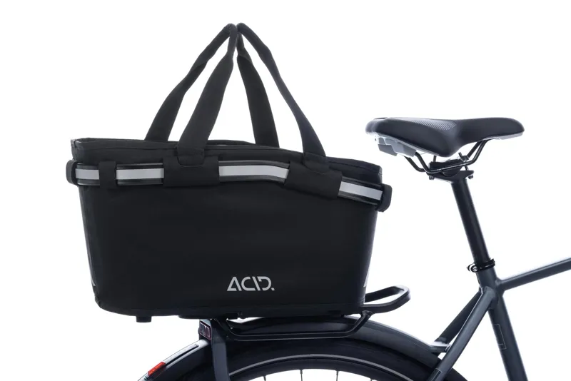 Cube / Acid City 20L RILink Rear Carrier Basket in Black